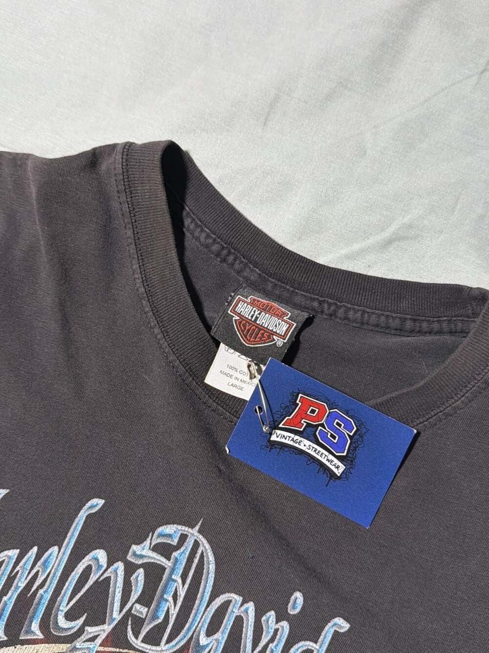 Vintage Thrashed 2006 Harley-Davidson Texas Thunder Nacogdoches T-Shirt Large - Picture 5 of 13